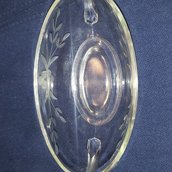 Vintage cut crystal candy dish - Picture 3 of 7